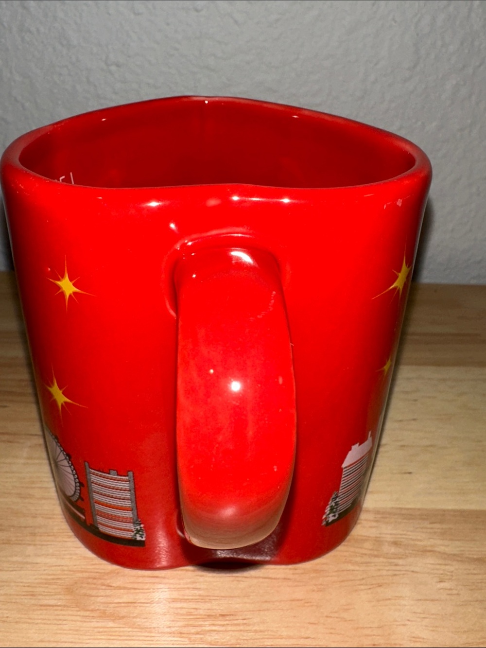 MOHABA Heart Shaped Collectible Mug from Vienna Christmas Market - Picture 4 of 11